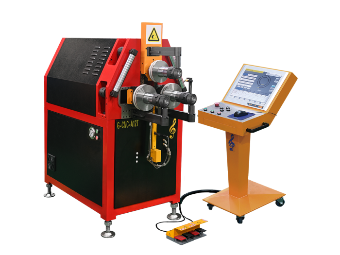 G-Clef CNC Roll Bending Machine