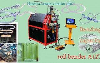 the capacity of Roll Bender A12T